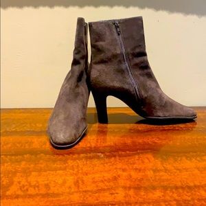 Aerosoles brown suede boots 8.5